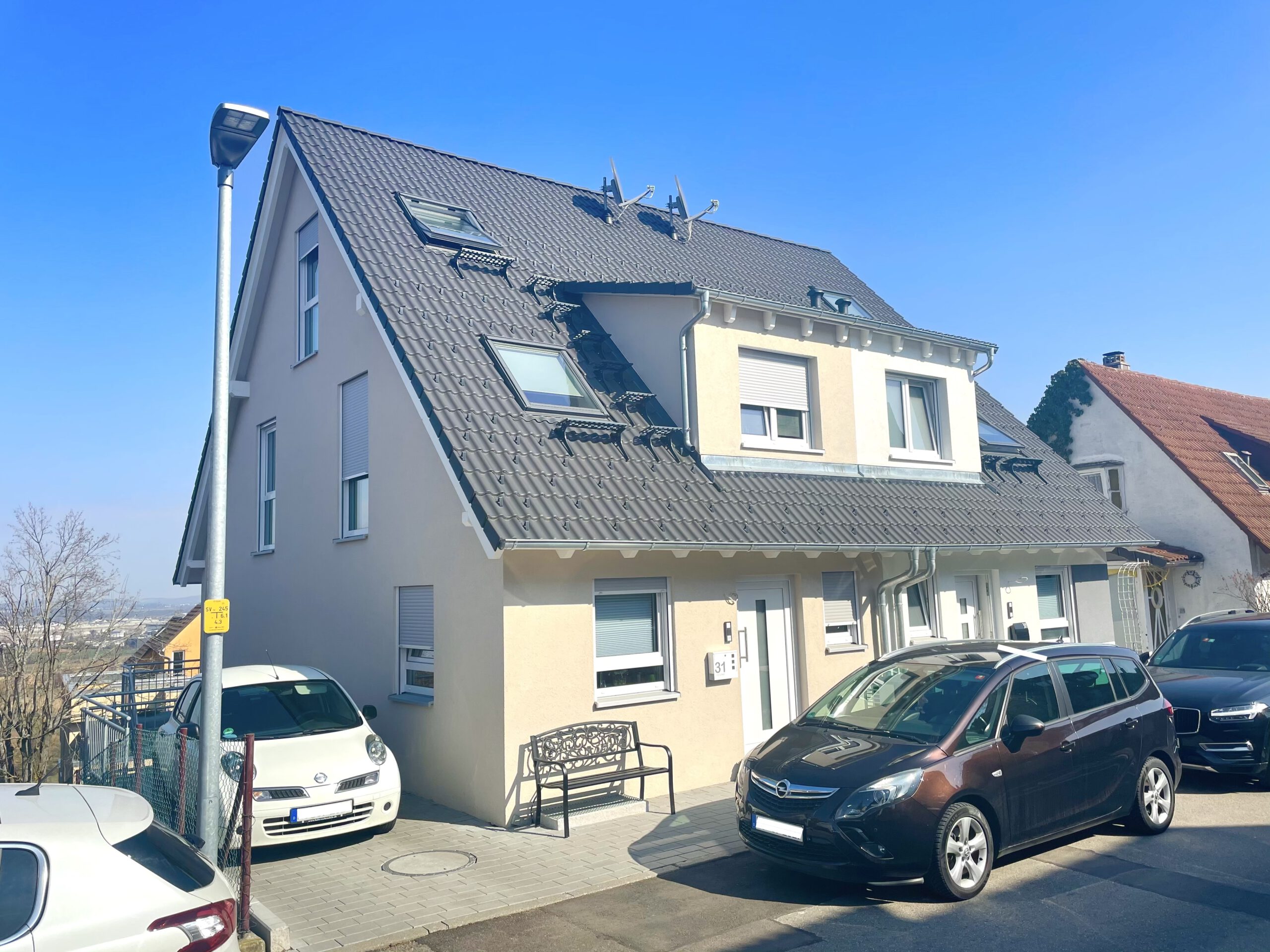 Zogjani Bauunternehmen - Referenz: Doppelhaus in Leinfelden-Echterdingen