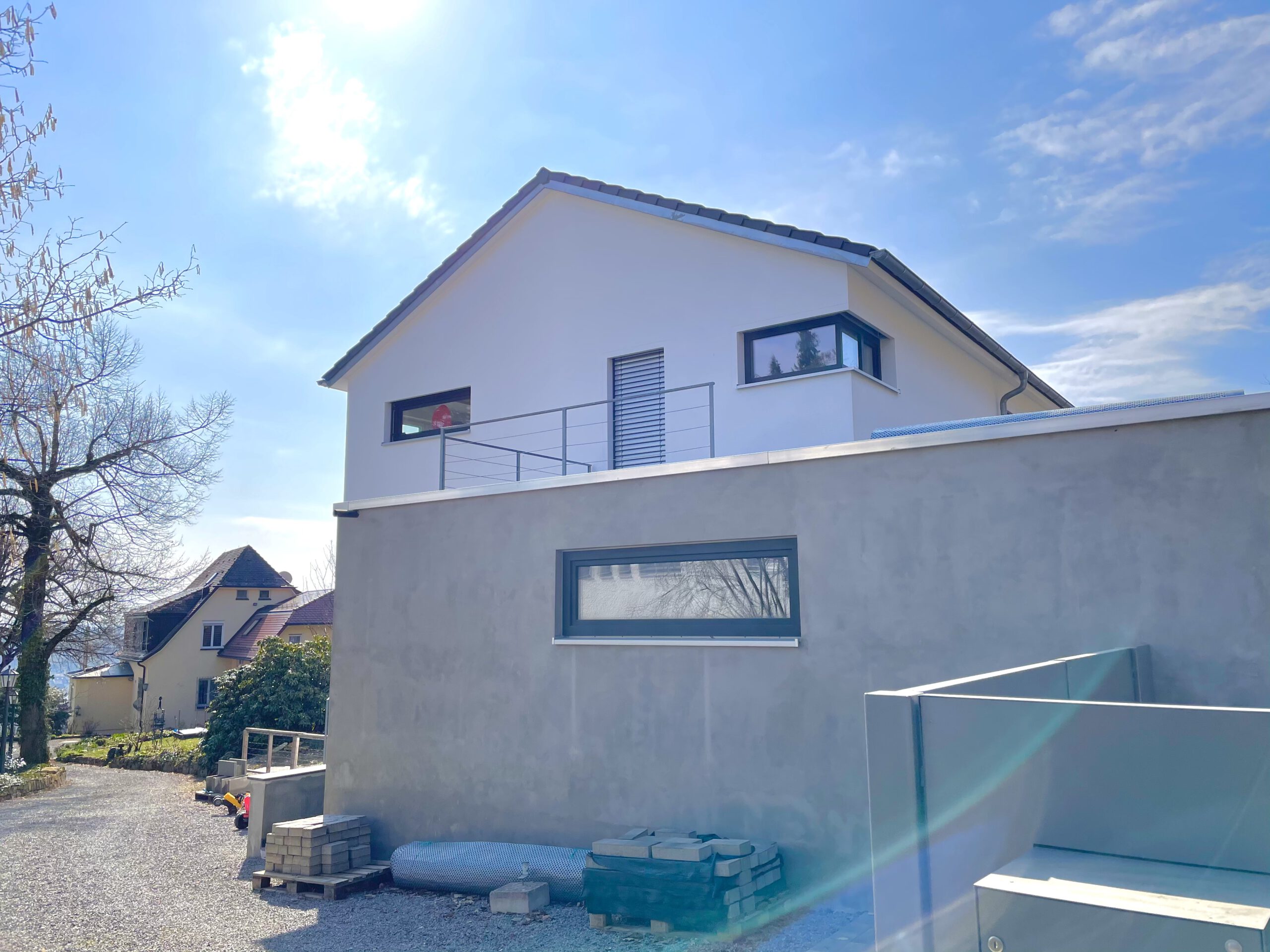 Zogjani Bauunternehmen - Referenz: Einfamilienhaus in Stuttgart-Vaihingen